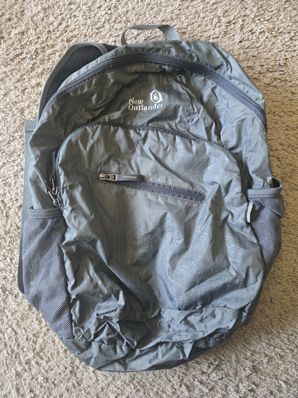 Gray Backpack